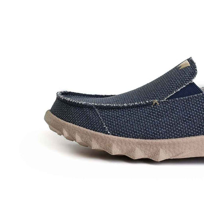 Kick Back Couch Classic in Navy Woven Canvas
