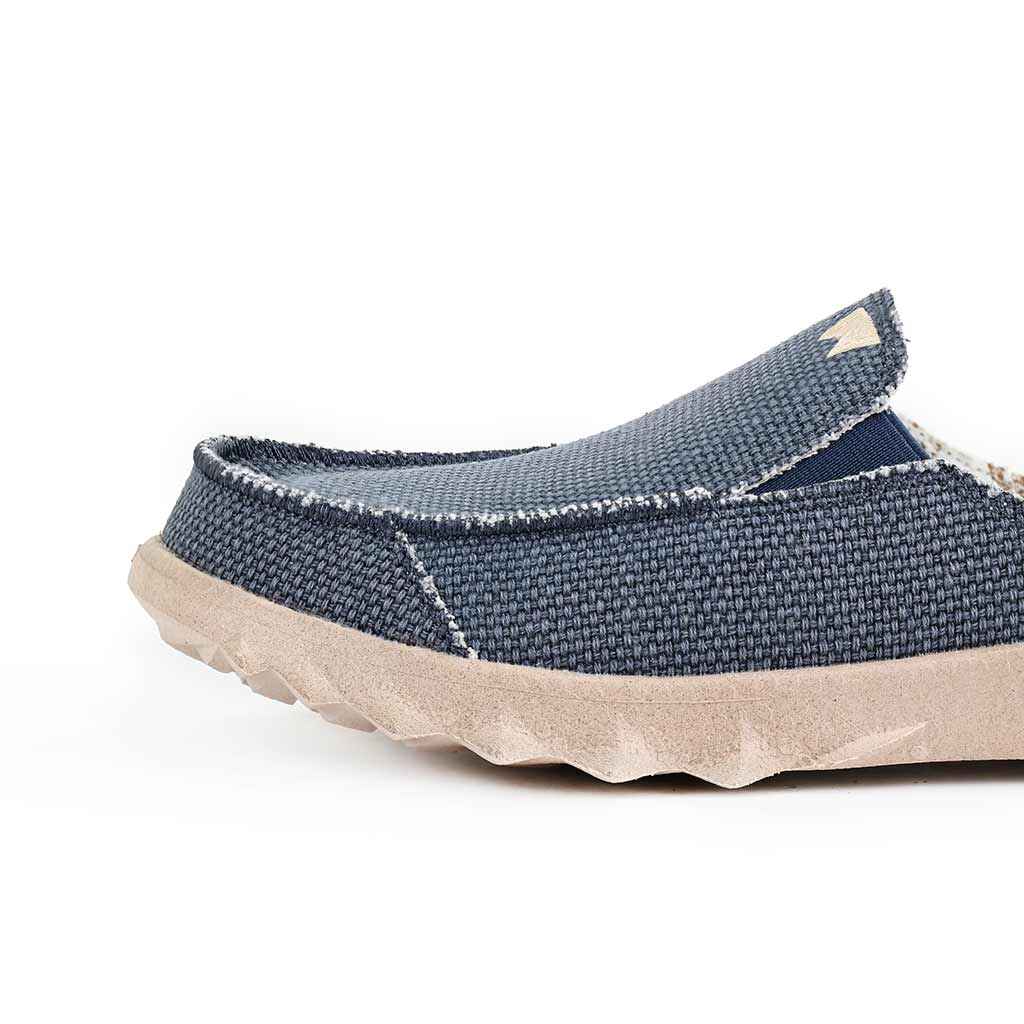 Kick Back Chaise Classic in Navy Woven Canvas