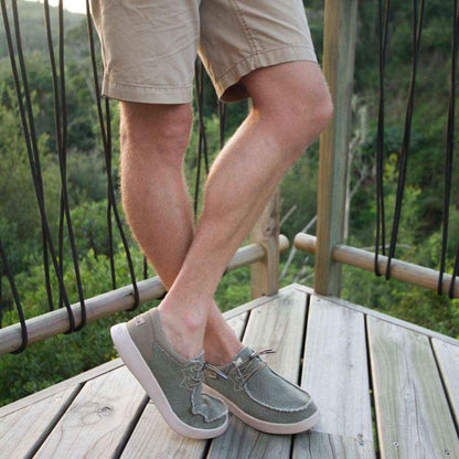 Kick Back Haven in Khaki Canvas