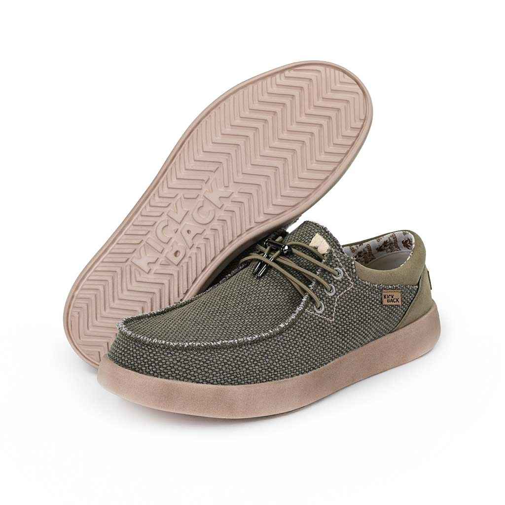 Kick Back Haven in Khaki Canvas