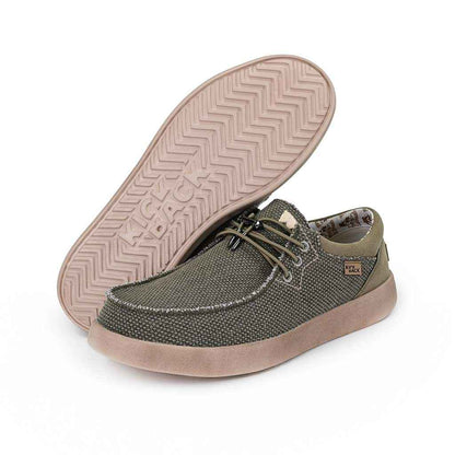Kick Back Haven in Khaki Canvas