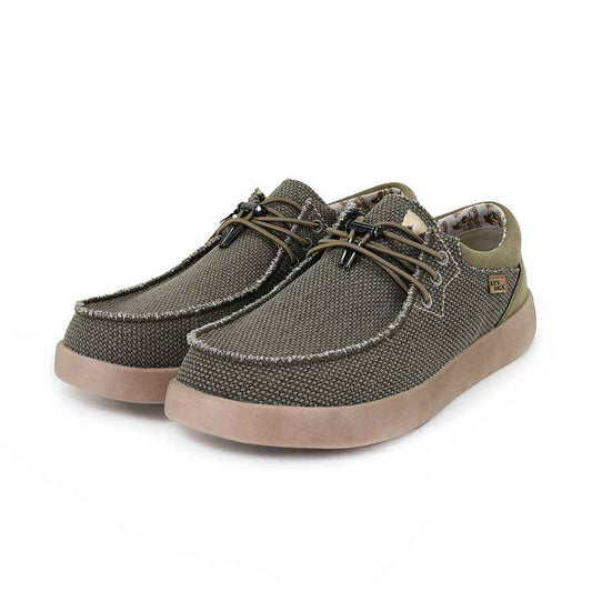 Kick Back Haven in Khaki Canvas