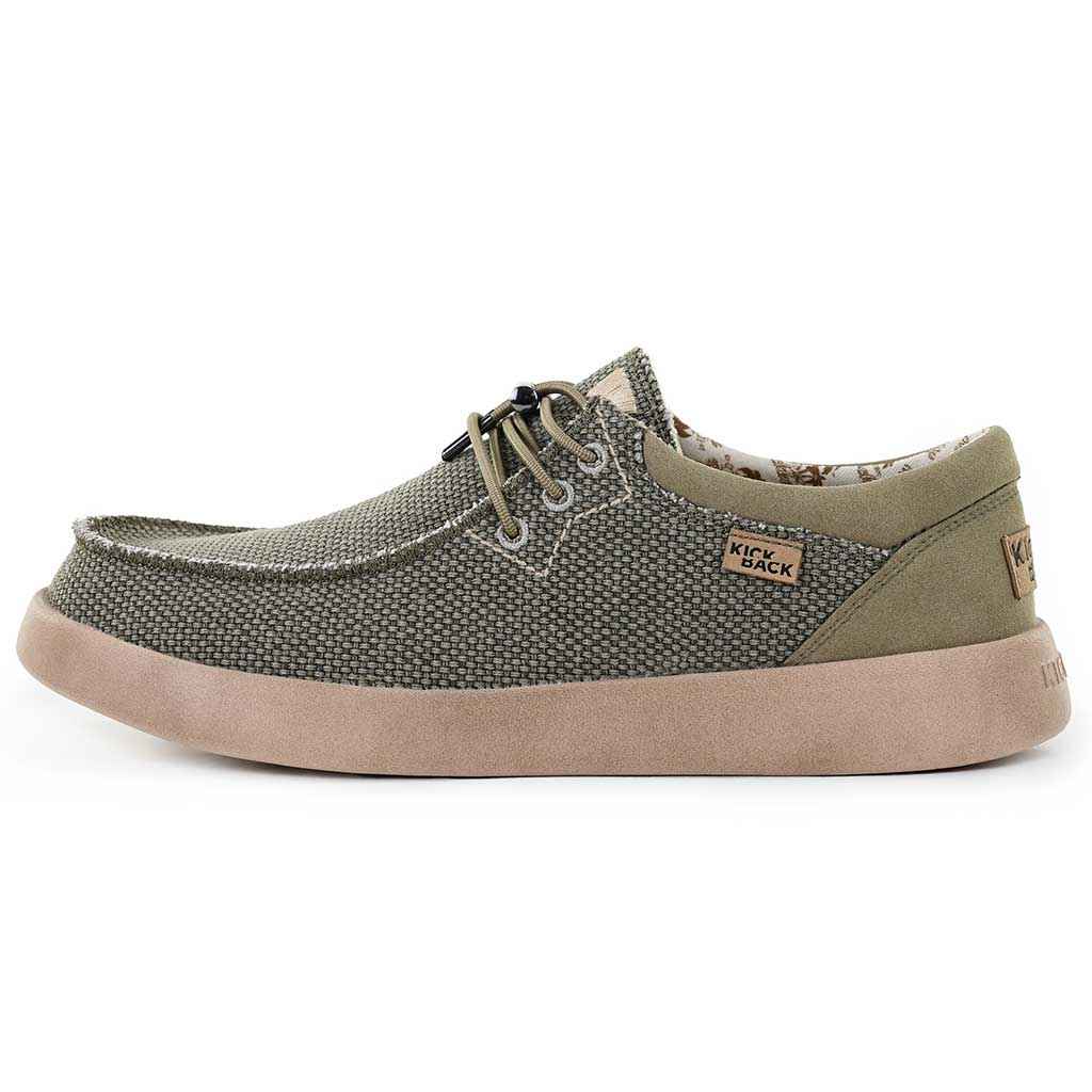 Kick Back Haven in Khaki Canvas