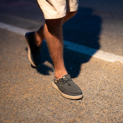 Kick Back Haven Supersoft in Mesh Charcoal Black