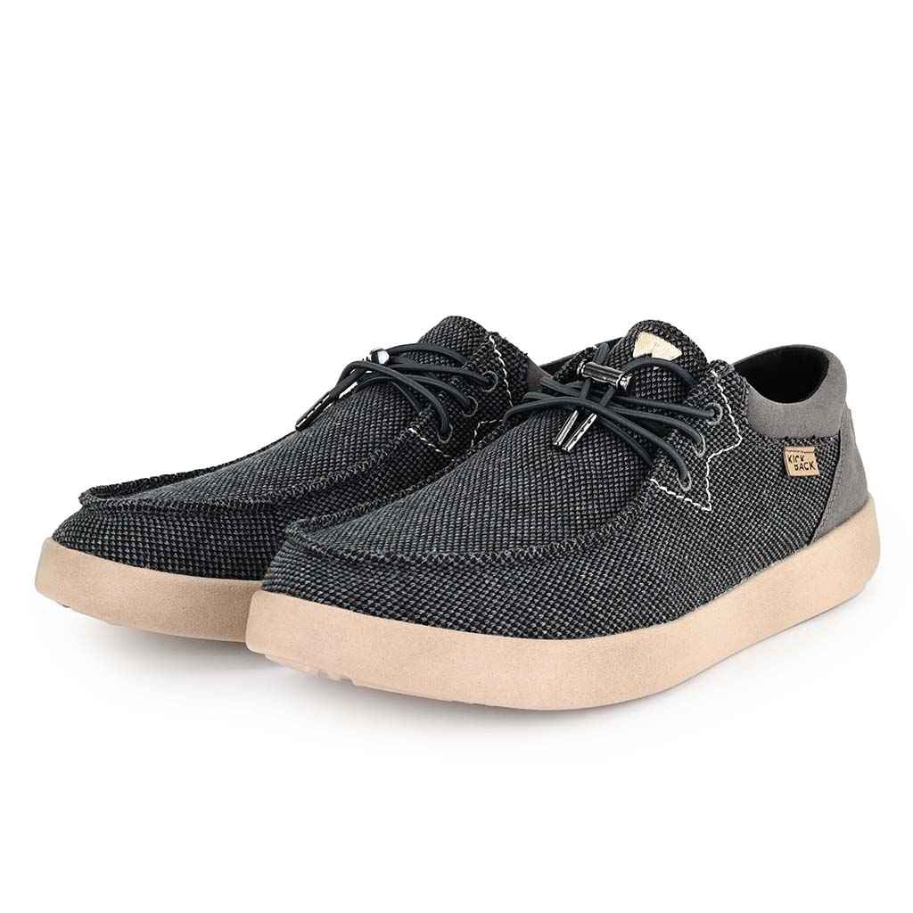 Kick Back Haven Supersoft in Mesh Charcoal Black