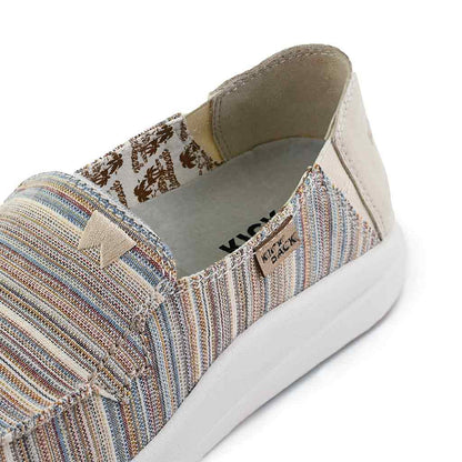 Kick Back Rizzo Canvas Pale Stripes