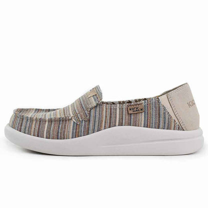 Kick Back Rizzo Canvas Pale Stripes
