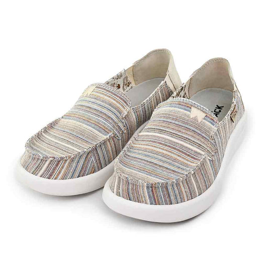 Kick Back Rizzo Canvas Pale Stripes