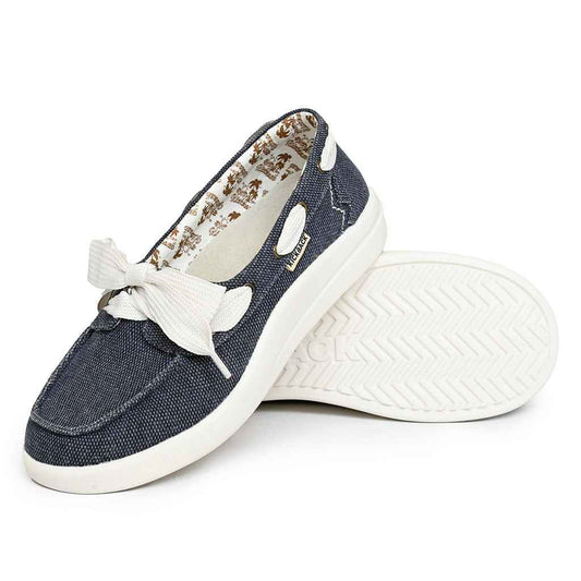 Kick Back Funseeker Canvas Shoes in Navy