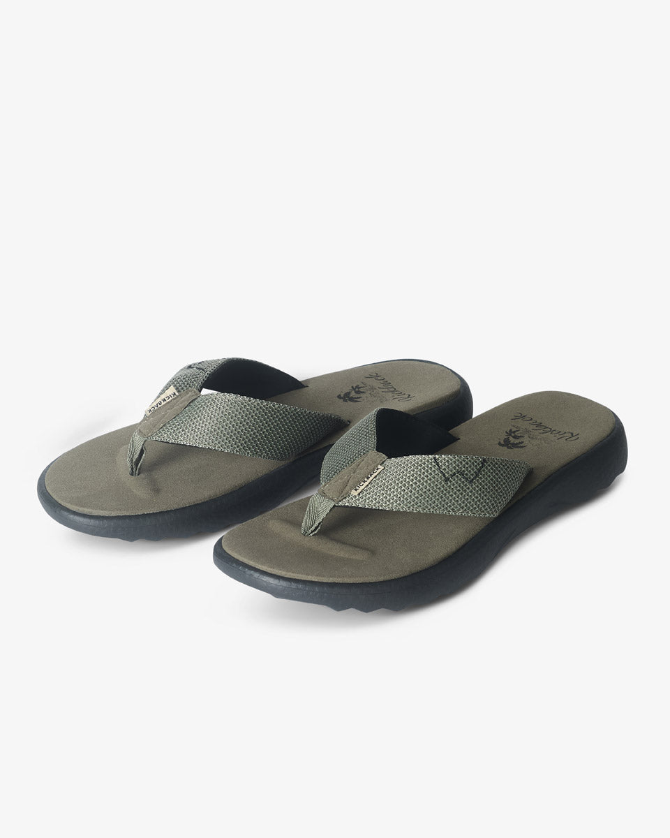 Kick Back Koloa Flip Flop Khaki/Black