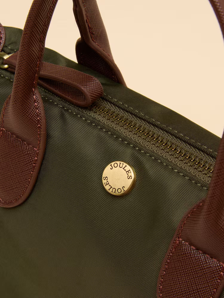 Joules Mini Crossbody Handbag in Khaki Green
