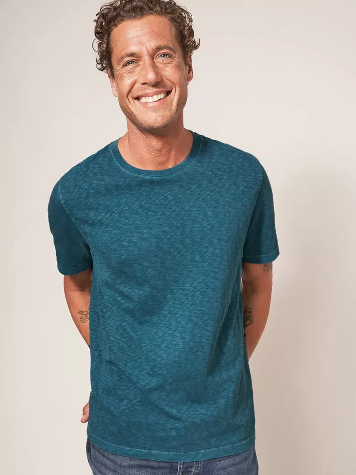 White Stuff Abersoch T-Shirt in Mid Teal