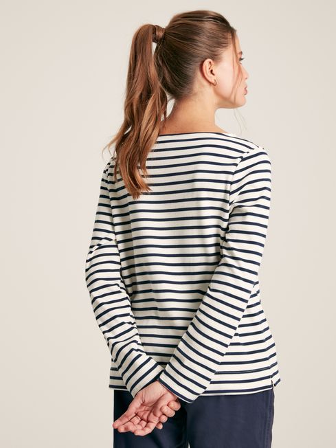 Joules New Harbour in Navy Stripe