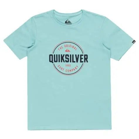 Quiksilver Circle Up T-Shirt in Aqua