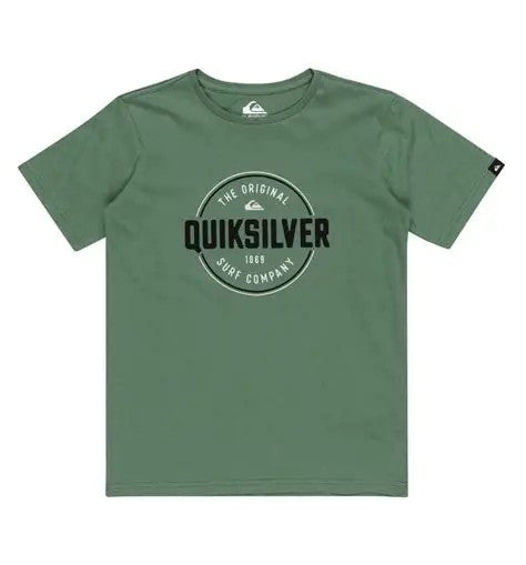 Quiksilver Circle Up T-Shirt in Green