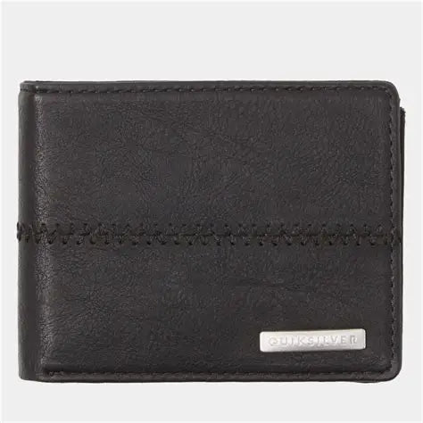 Quiksilver Stitchy 3 Wallet in Black-M