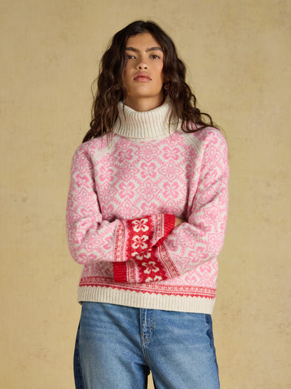 Joules Addison Jumper in Pink
