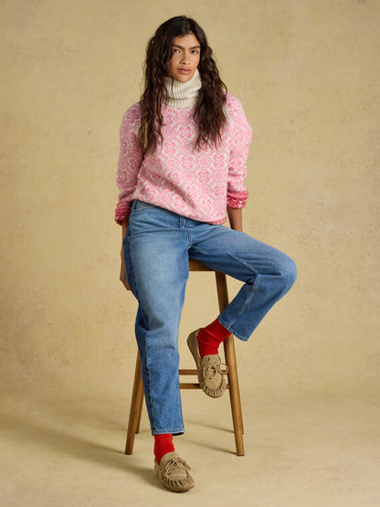 Joules Addison Jumper in Pink