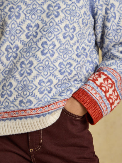 Joules Addison Jumper in Blue