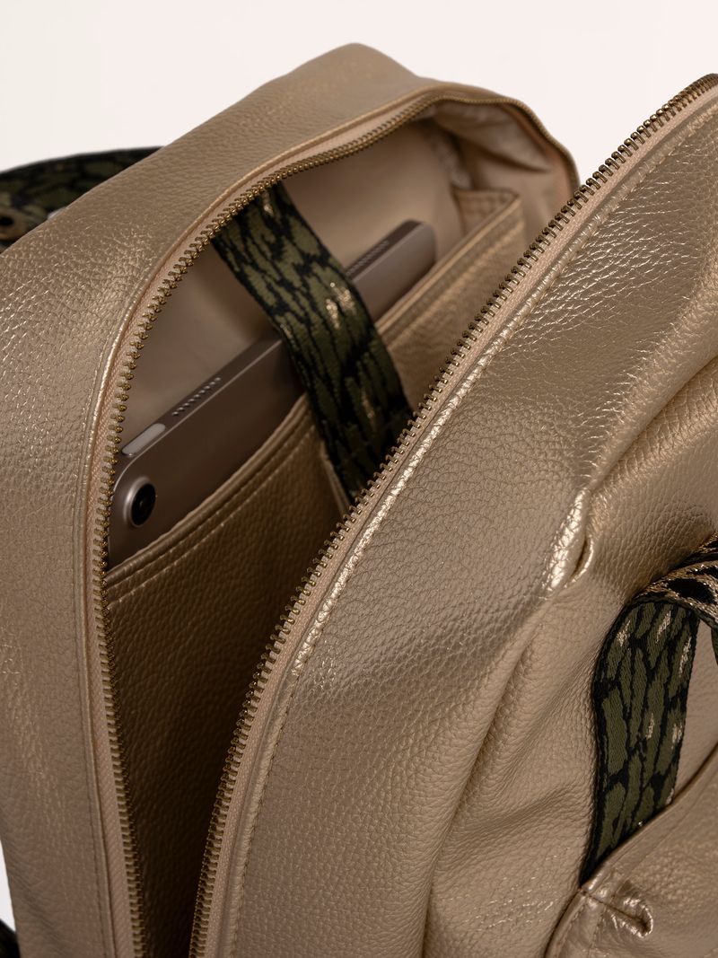 Brakeburn Megan Gold Backpack