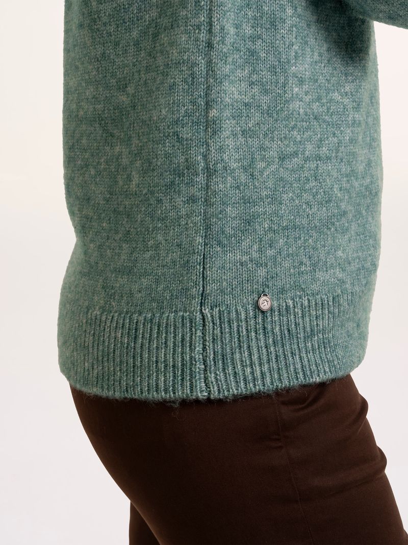 Brakeburn Alma Fairisle Knited Roll Neck Jumper