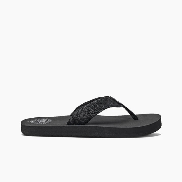 Reef Smoothy Flip Flops in Black