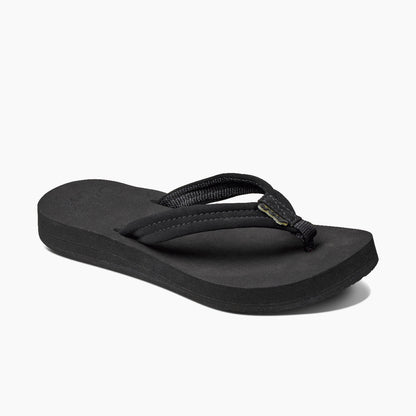 Reef Cushion Breeze Flip Flops in Black/Black
