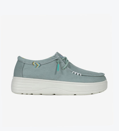 Walk in Pitas Natal Ultralight Platform Wallys in Khaki
