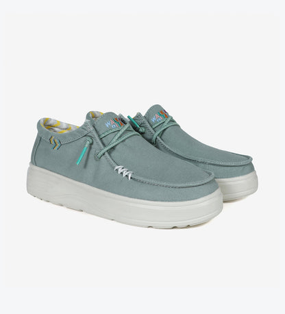 Walk in Pitas Natal Ultralight Platform Wallys in Khaki
