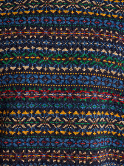 Joules Multi Fair Isle Crew Neck Jumper
