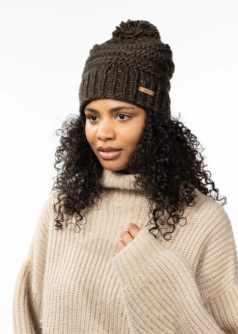 Barts Jasmin Beanie in Dark Brown