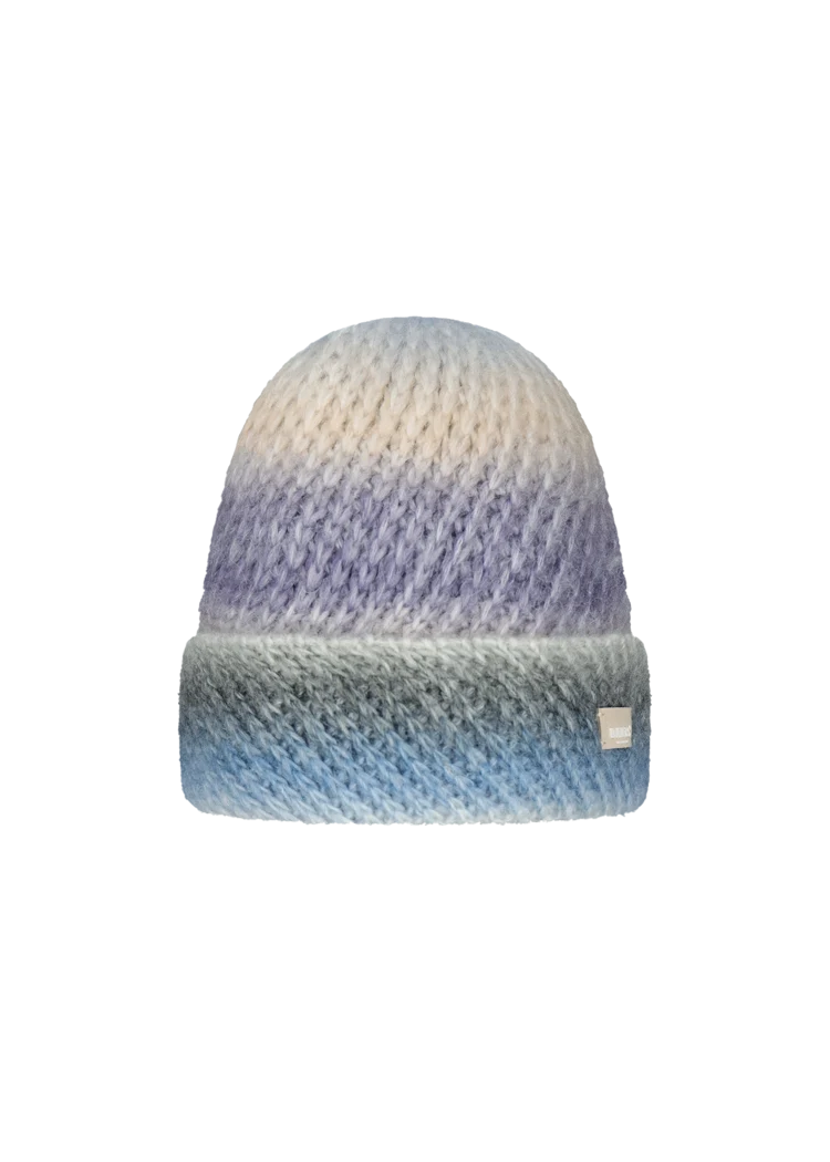 Barts Fanatail Turnup Beanie in Blue