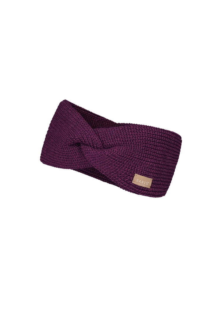 Barts Tasitas Headband in Aubergine