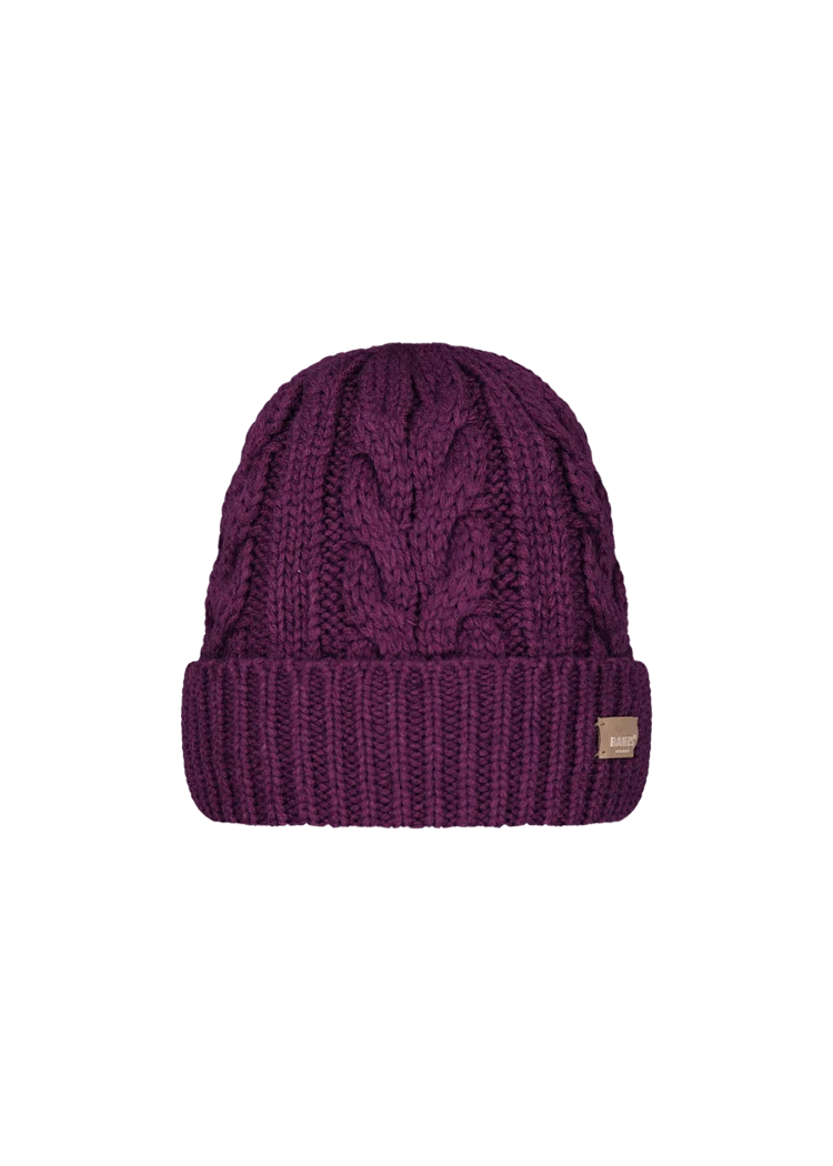 Barts Zirani Beanie in Aubergine