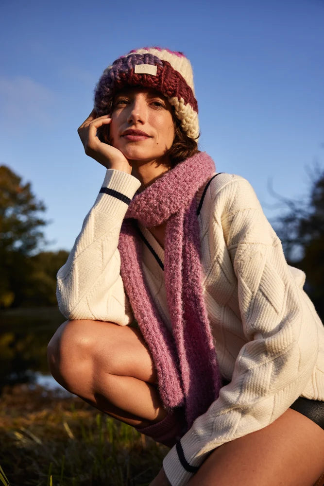 Barts Frederieke Beanie in Fuchsia