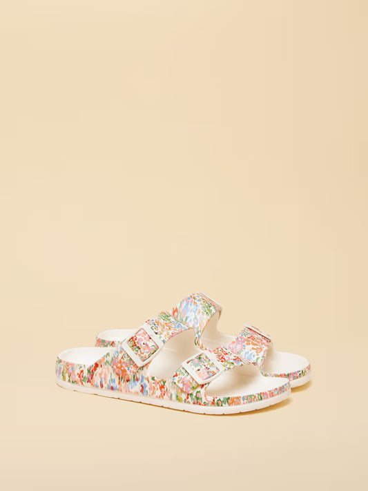 Joules Sunseeker Ditsy EVA Double Buckle Sliders
