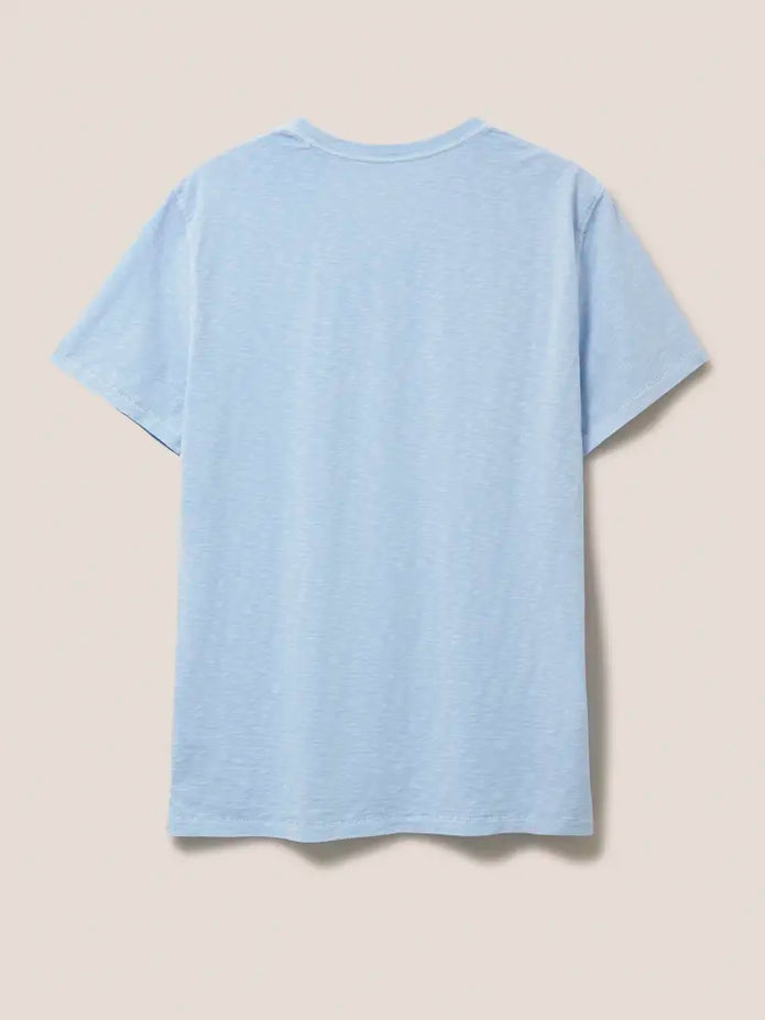White Stuff Abersoch T-Shirt in Light Blue