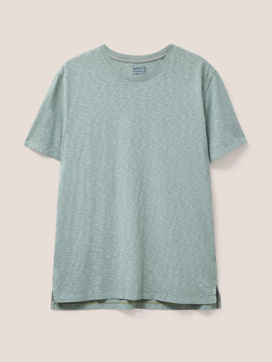 White Stuff Abersoch T-Shirt in Dusty Green