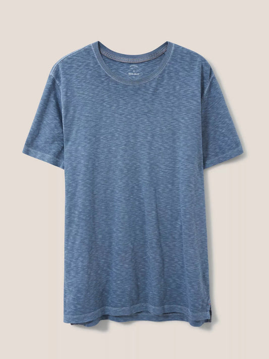 White Stuff Abersoch T-Shirt in Mid Blue