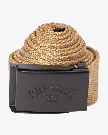 Billabong Cog Webbing Belt in Gravel