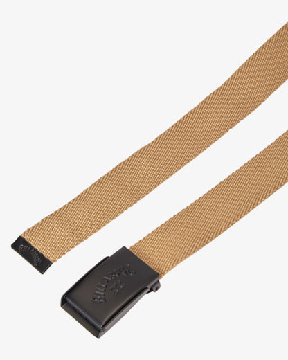 Billabong Cog Webbing Belt in Gravel