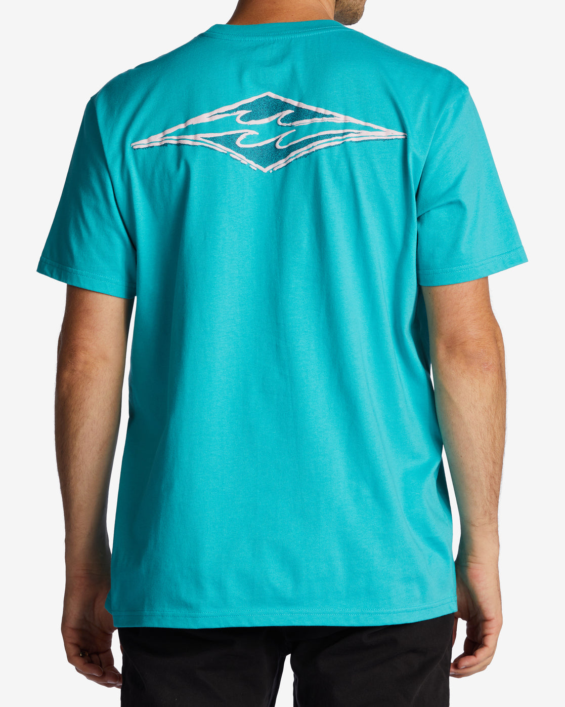 Billabong Crayon Wave T-Shirt in Dark Mint