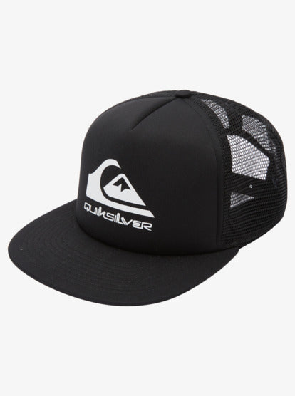 Quiksilver Foamslayer Boys Trucker Cap in Black