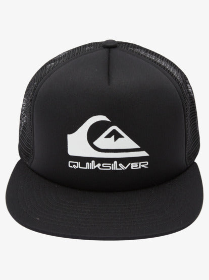 Quiksilver Foamslayer Boys Trucker Cap in Black