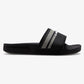 Quiksilver Rivi Slide Boys Sliders in Black/Grey/Black
