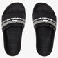 Quiksilver Rivi Slide Boys Sliders in Black/Grey/Black