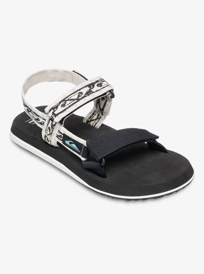 Quiksilver Monkey Caged Womens Sandals in Black/White