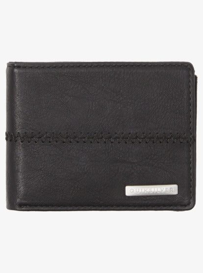 Quiksilver Stitchy 3 Wallet in Black-M
