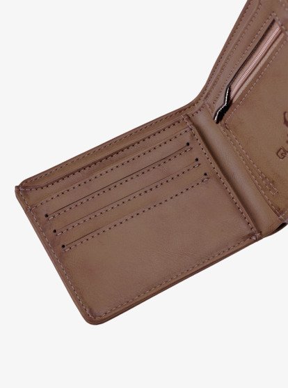 Quiksilver Slim Rays - Bi-Fold Wallet for Men in Brown