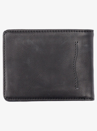 Quiksilver Slim Rays - Bi-Fold Wallet for Men in Black
